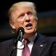 Republican presidential nominee Donald Trump speaks at a rally at Xfinity Arena in Everett, Wash., on Aug. 30, 2016.
JASON REDMOND/AFP/Getty Images